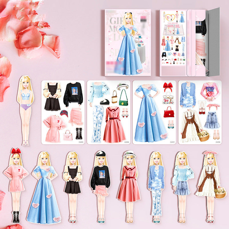 Muñeca de Papel Magnética | Ropa Creativa para Niños