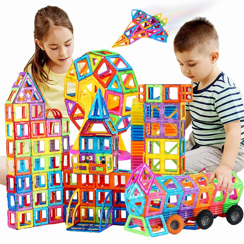 Bloques Magnéticos – Juguetes Creativos y Educativos para Niños
