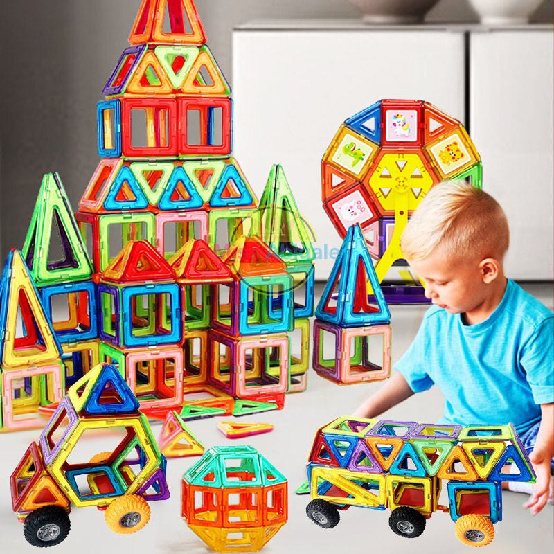 Bloques Magnéticos – Juguetes Creativos y Educativos para Niños