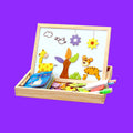 Tablero Magnético para Niños - Rompecabezas de Animales Multifuncional