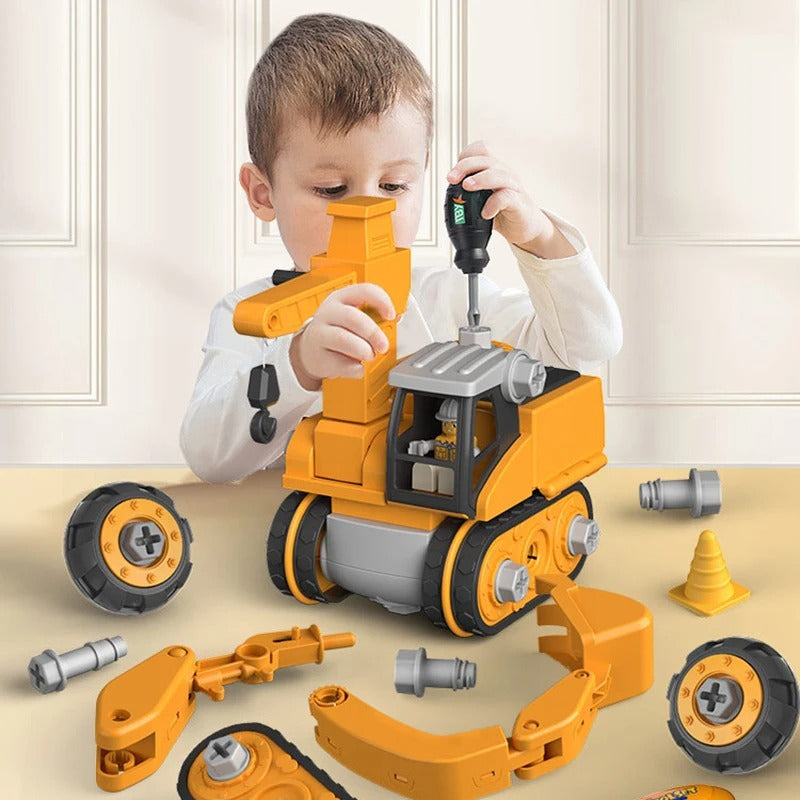 Juego de vehículos de construcción - Educativo e Interactivo