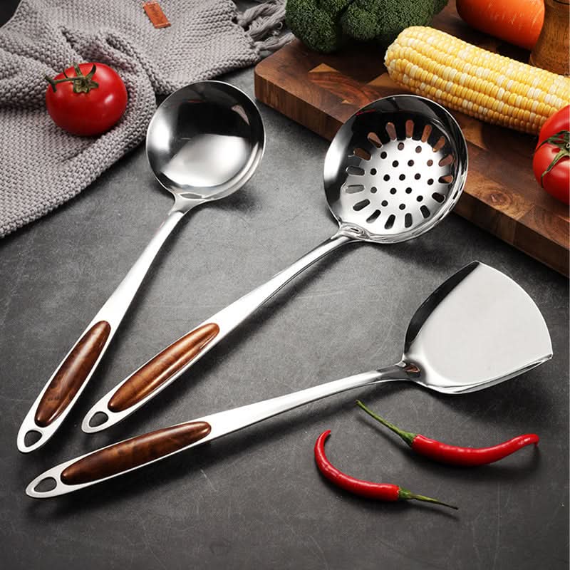 Küchenmeister – Set de Utensilios de Cocina Premium de Acero Inoxidable