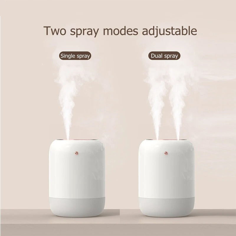 Lisslune | Humidificador de Aire HydraPur UV – Humidificador Portátil Silencioso con Esterilización UV para un Aire Limpio y Cómodo
