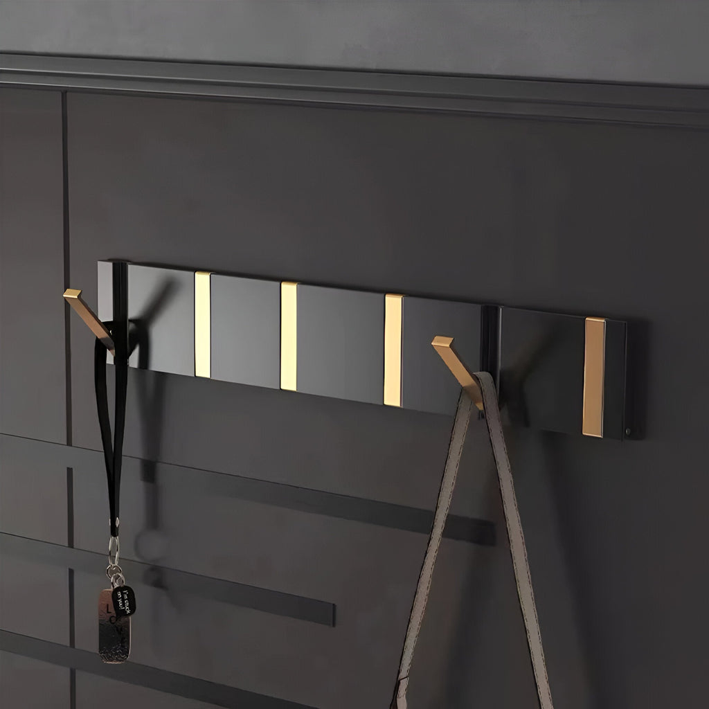 Gancho de pared autoadhesivo plegable de aluminio