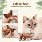 WHISKERFUN – Jouet en peluche interactif pour chats actifs