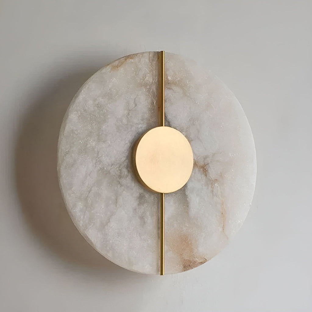 Elegante Lámpara de Pared LED de Mármol Nórdico - WabiGlow