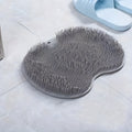 AquaEase - Cepillo de pies y espalda con almohadilla de masaje