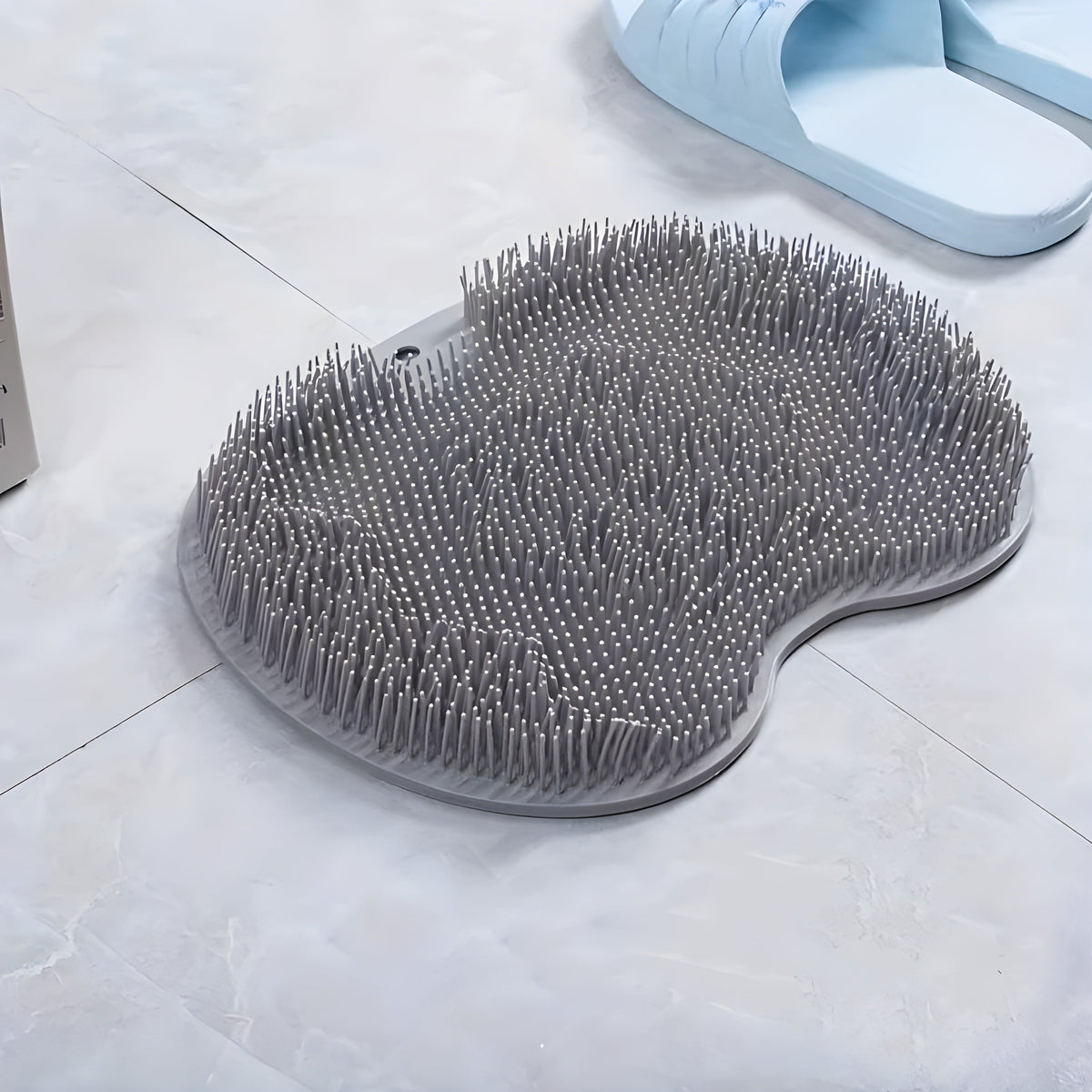 AquaEase - Cepillo de pies y espalda con almohadilla de masaje