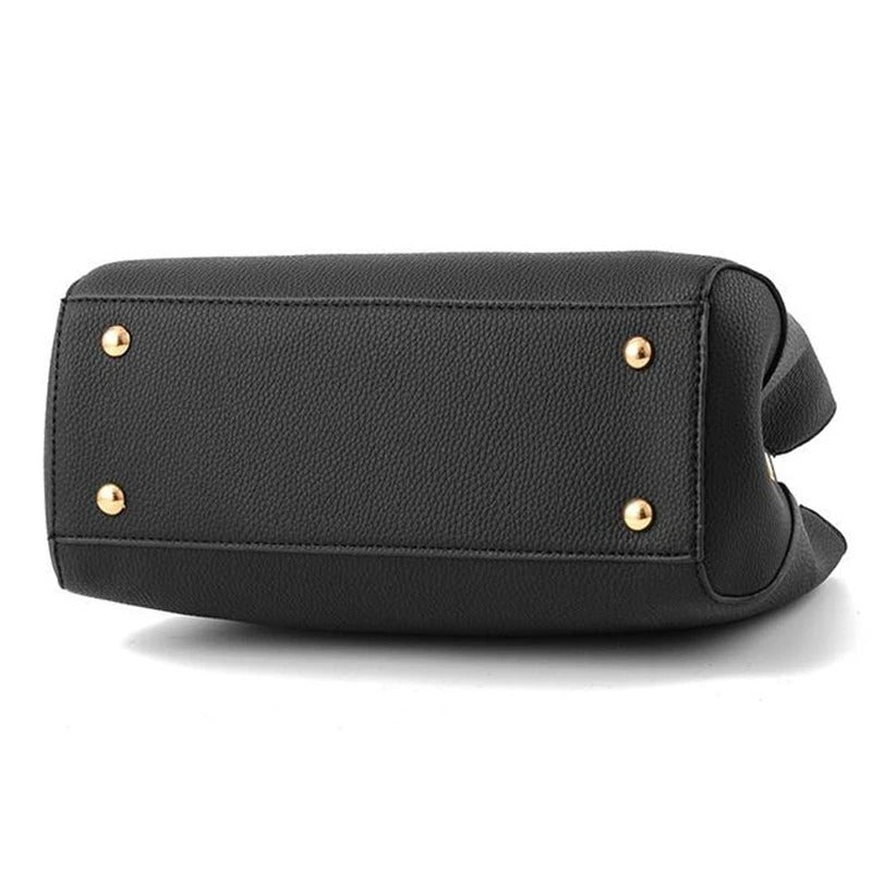 Bolso messenger para mujeres con charm de flores