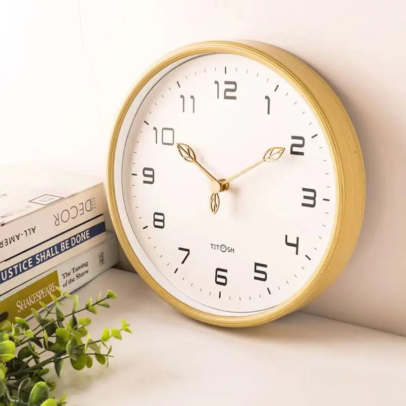 Reloj de Pared de Madera Minimalista