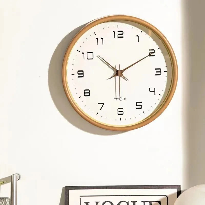 Reloj de Pared de Madera Minimalista