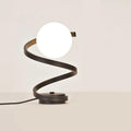 Forma esférica de la lámpara LED | Lámpara de mesa minimalista