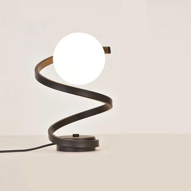 Forma esférica de la lámpara LED | Lámpara de mesa minimalista