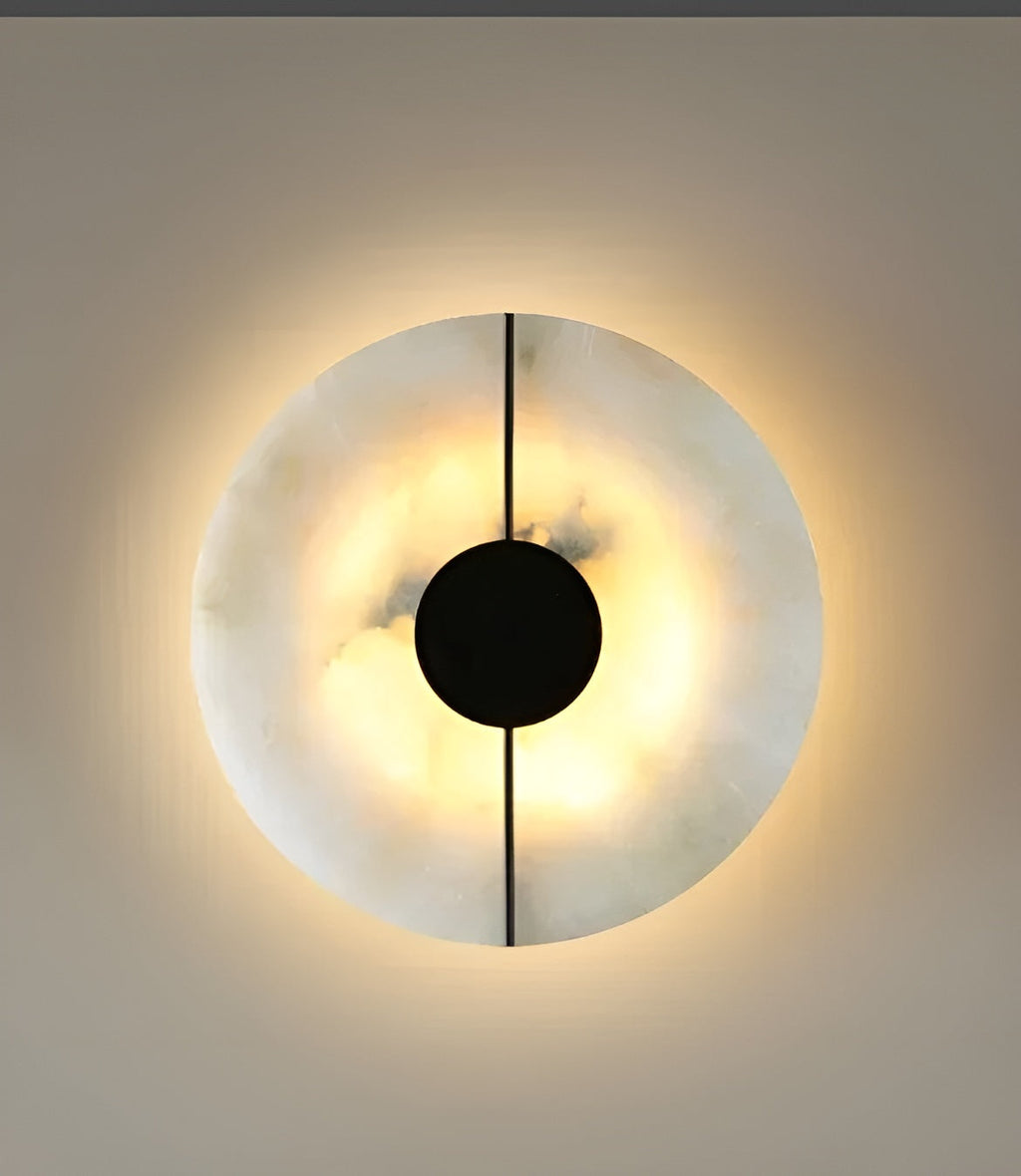 Elegante Lámpara de Pared LED de Mármol Nórdico - WabiGlow