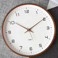 Reloj de Pared de Madera Minimalista