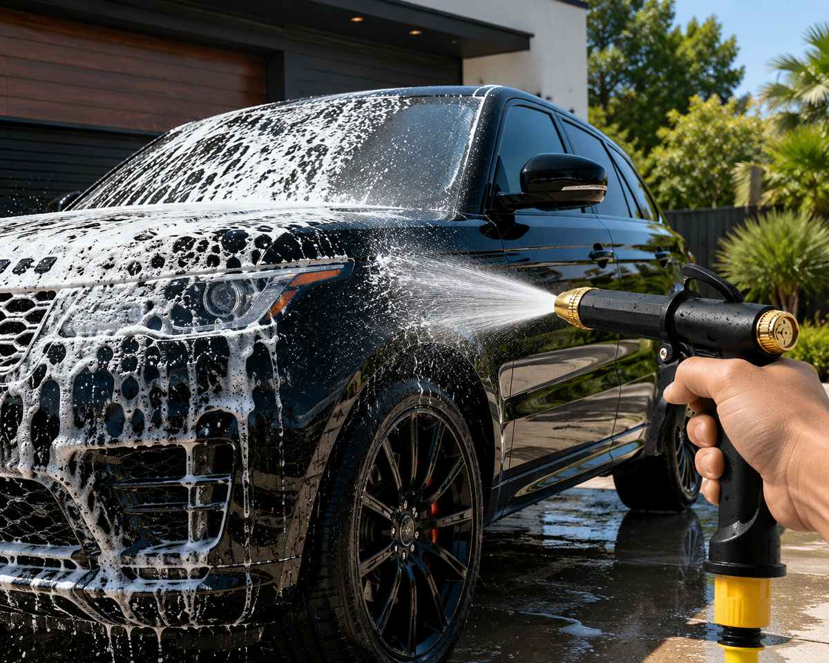 AQUAFORCE - Limpiador de Agua a Alta Presión para Jardín y Automóviles