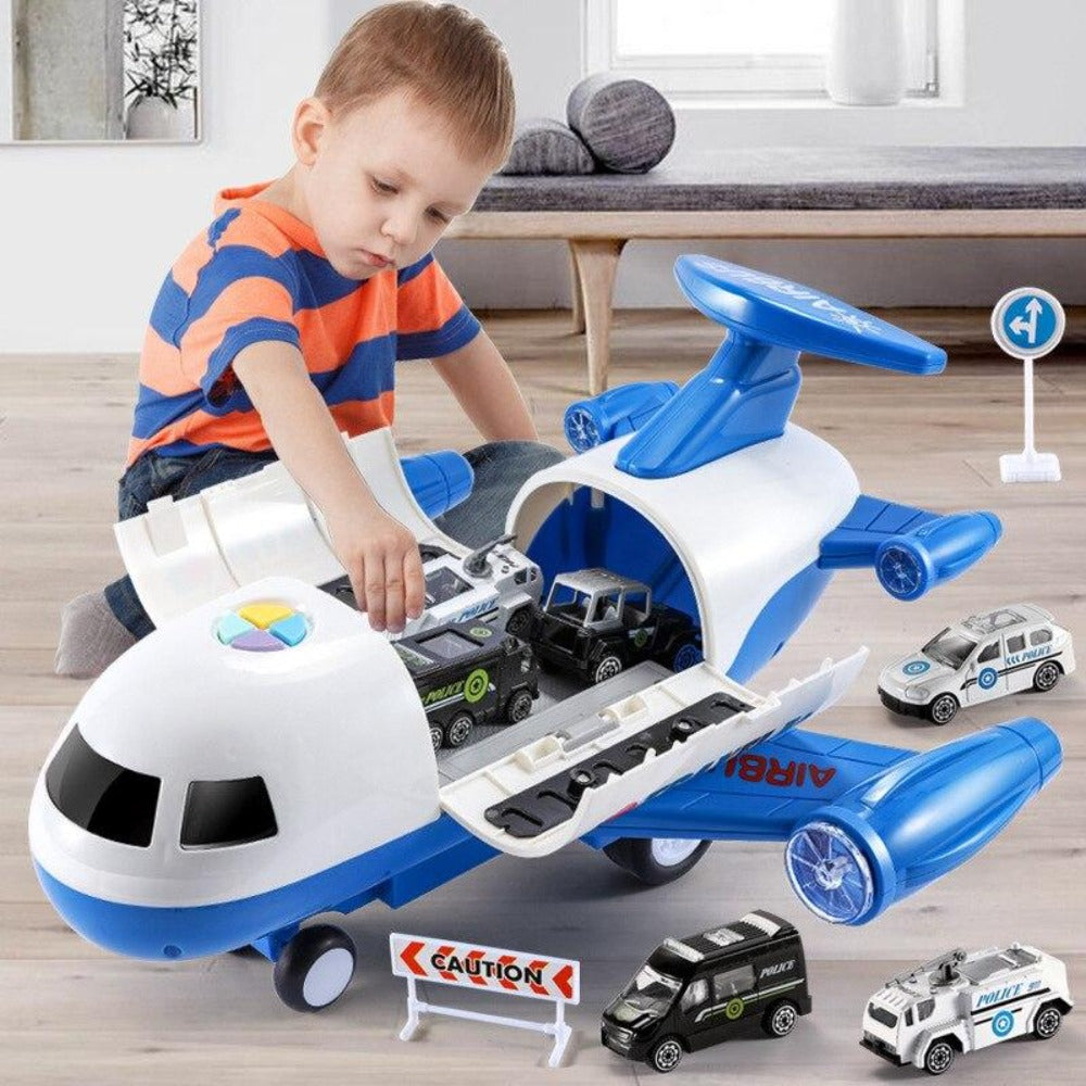 Juego de Aviones SkyExplorer – Set de Juego y Construcción de 20 Piezas para Niños