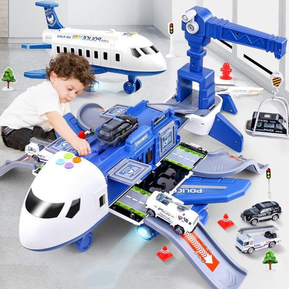 Juego de Aviones SkyExplorer – Set de Juego y Construcción de 20 Piezas para Niños