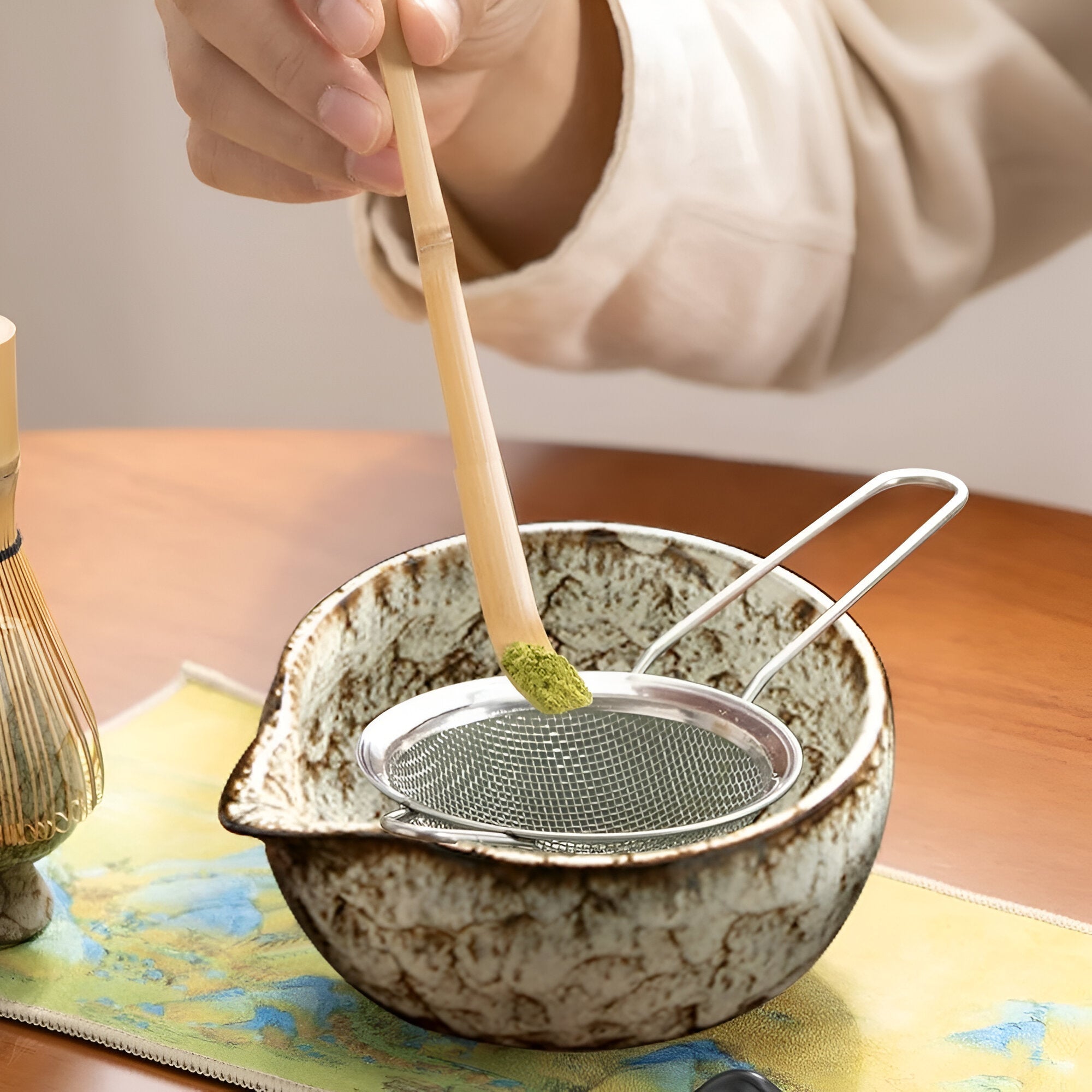 Juego de Cerámica Matcha - Ceremonia Tradicional del Té | 6 piezas