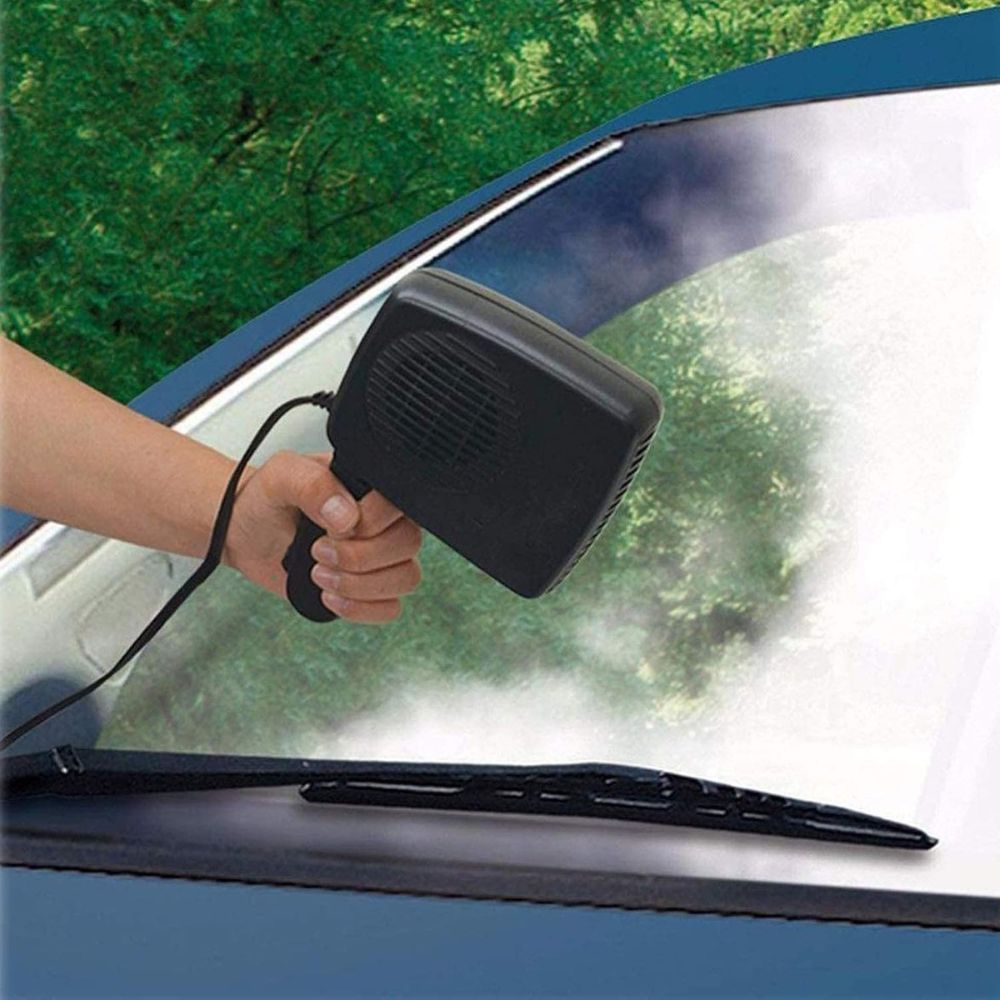 Calentador y descongelador portátil de 12V para coche – Ventilador cerámico de 150W/300W