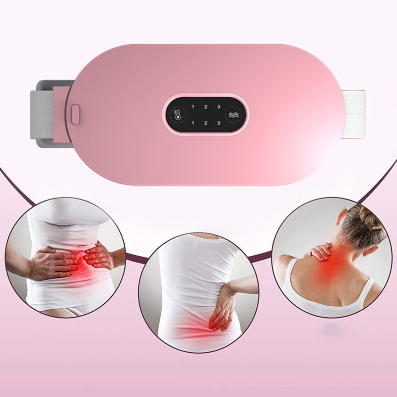 Cinturón Alivio Menstrual para Mujeres con Calor y Masaje