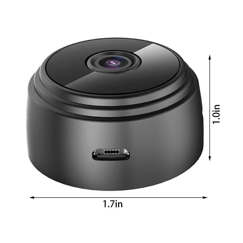 Cámara Mini 1080P HD Visión Nocturna Inalámbrica