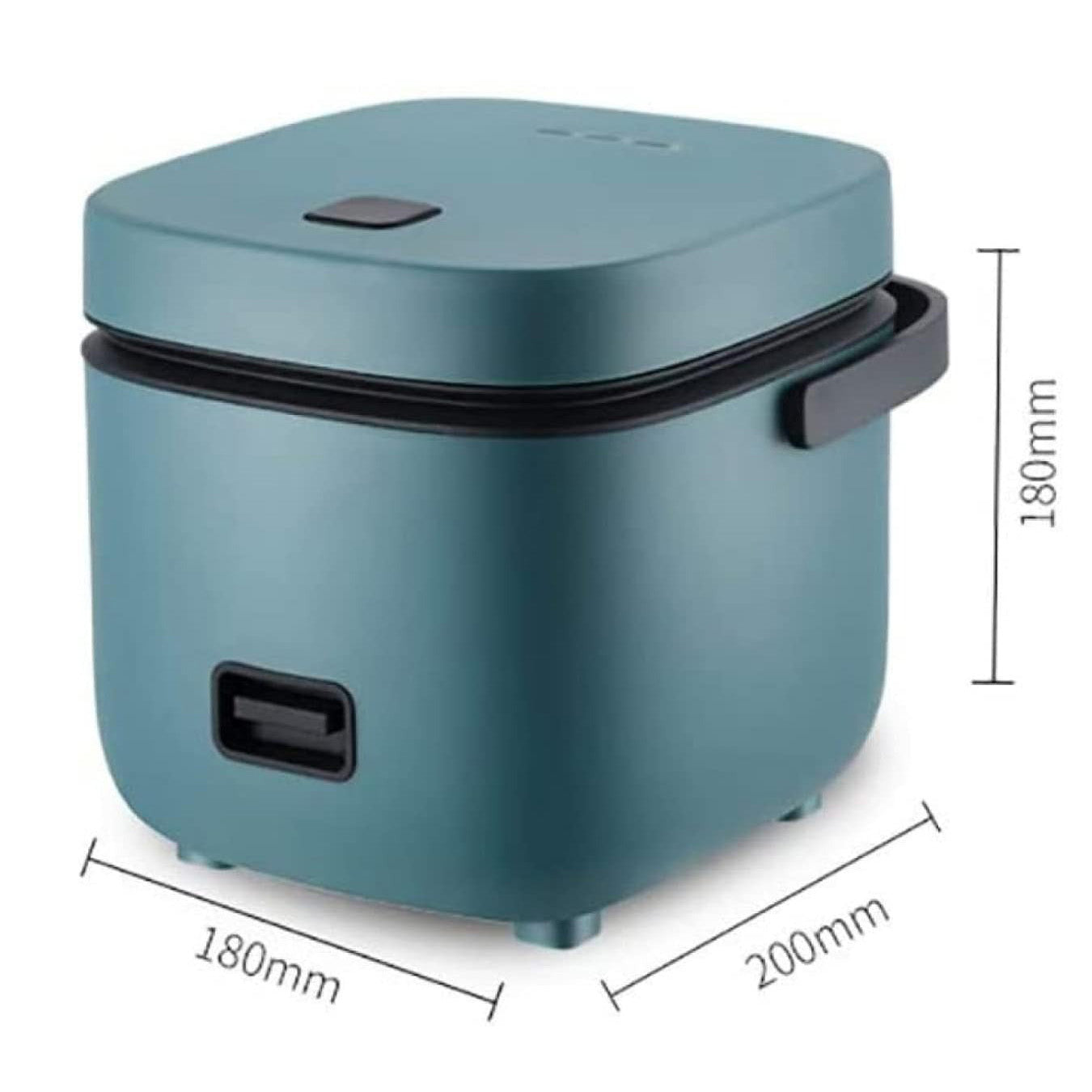 Mini Olla Arrocera Compacta para 1-2 Personas y Vaporera Multifuncional