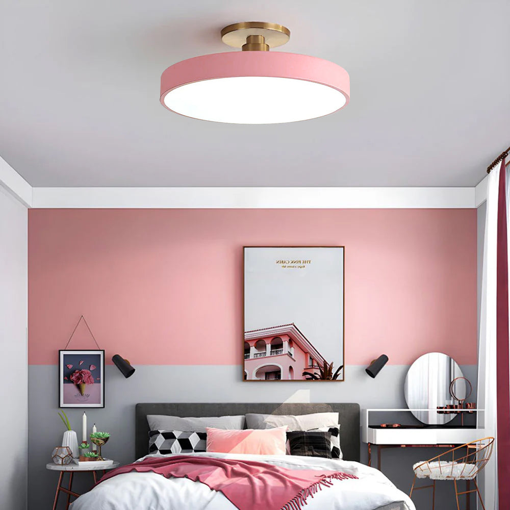 Moderna Luz de Techo LED para Iluminación Elegante
