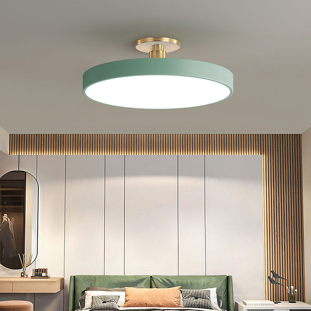 Moderna Luz de Techo LED para Iluminación Elegante