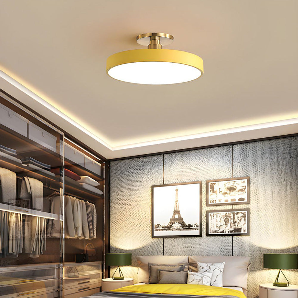 Moderna Luz de Techo LED para Iluminación Elegante
