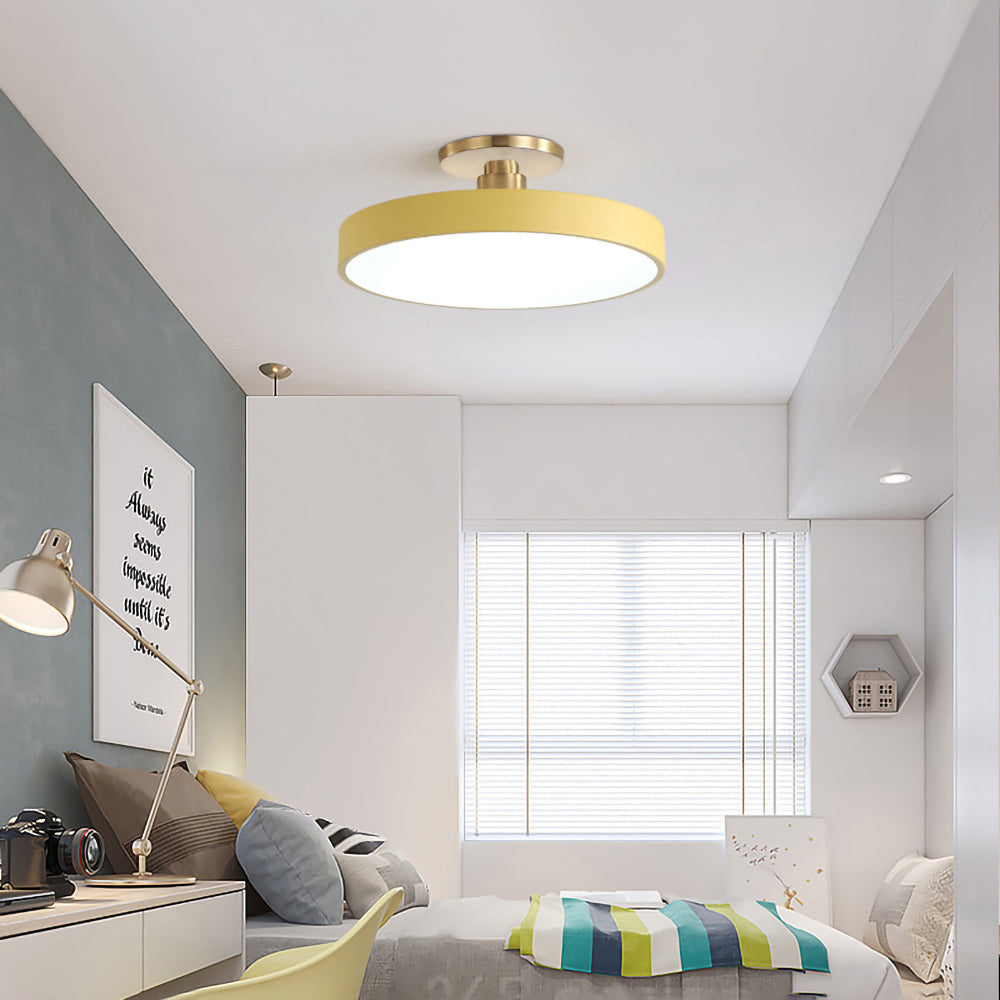 Moderna Luz de Techo LED para Iluminación Elegante