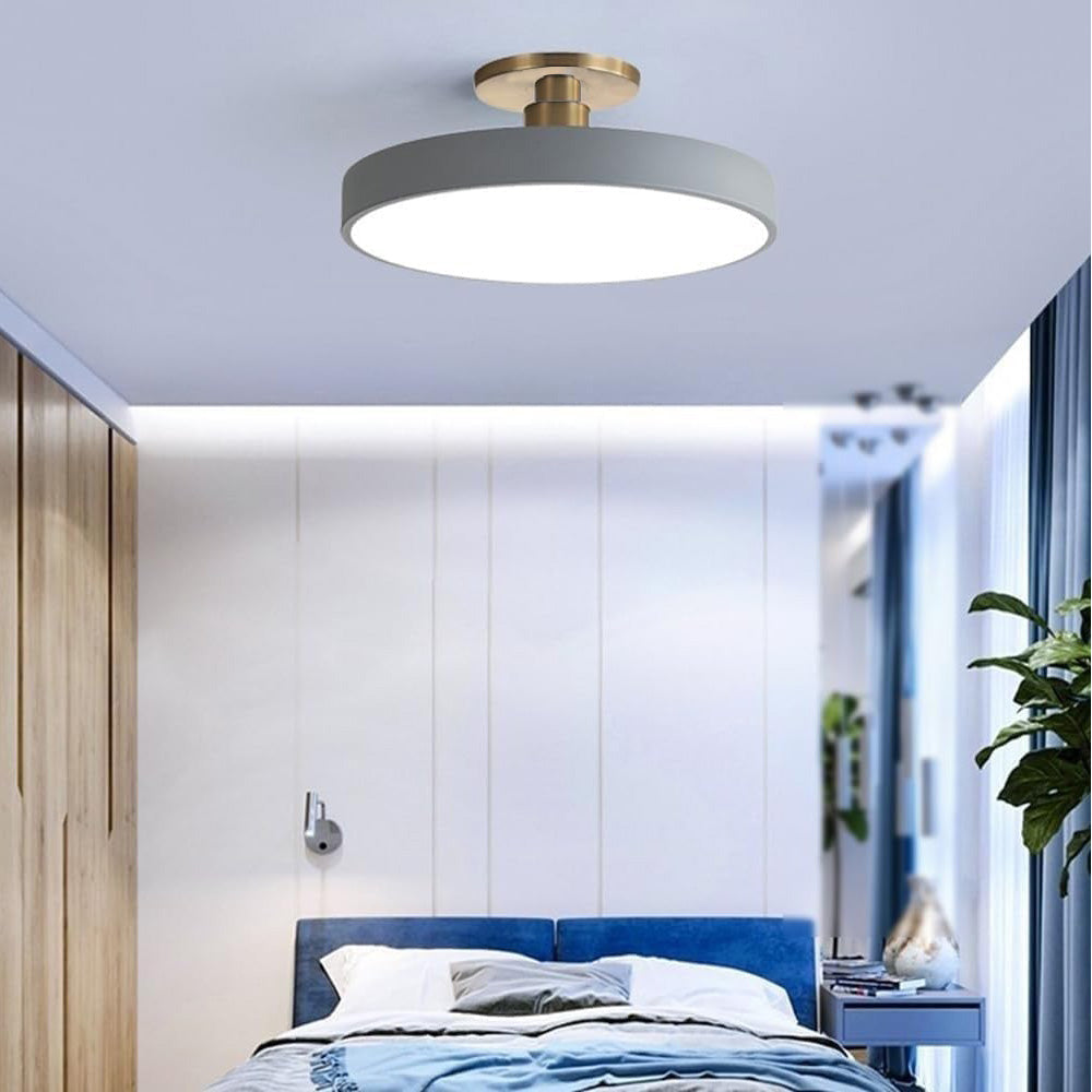 Moderna Luz de Techo LED para Iluminación Elegante