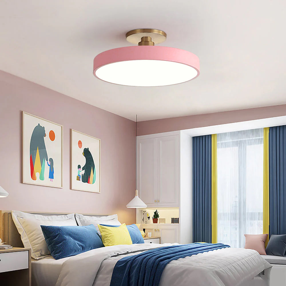 Moderna Luz de Techo LED para Iluminación Elegante