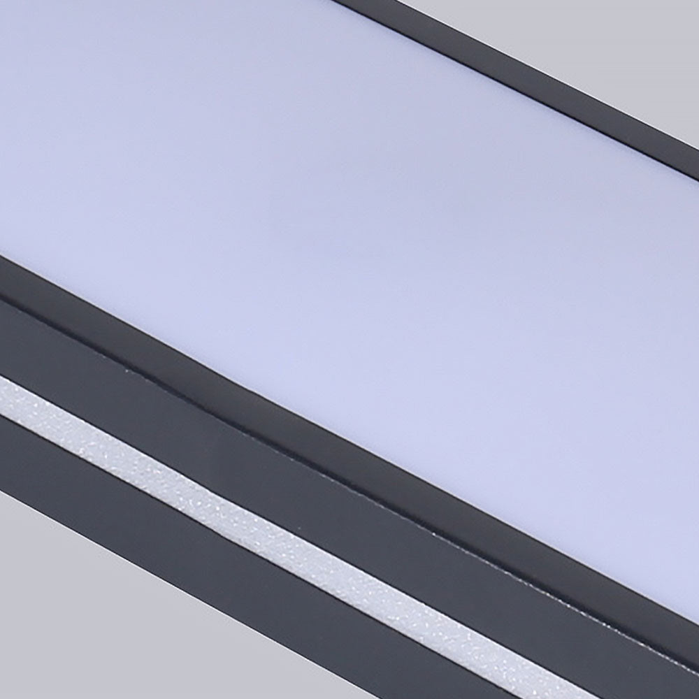 Luz de Techo LED Larga Minimalista para Espacios Modernos