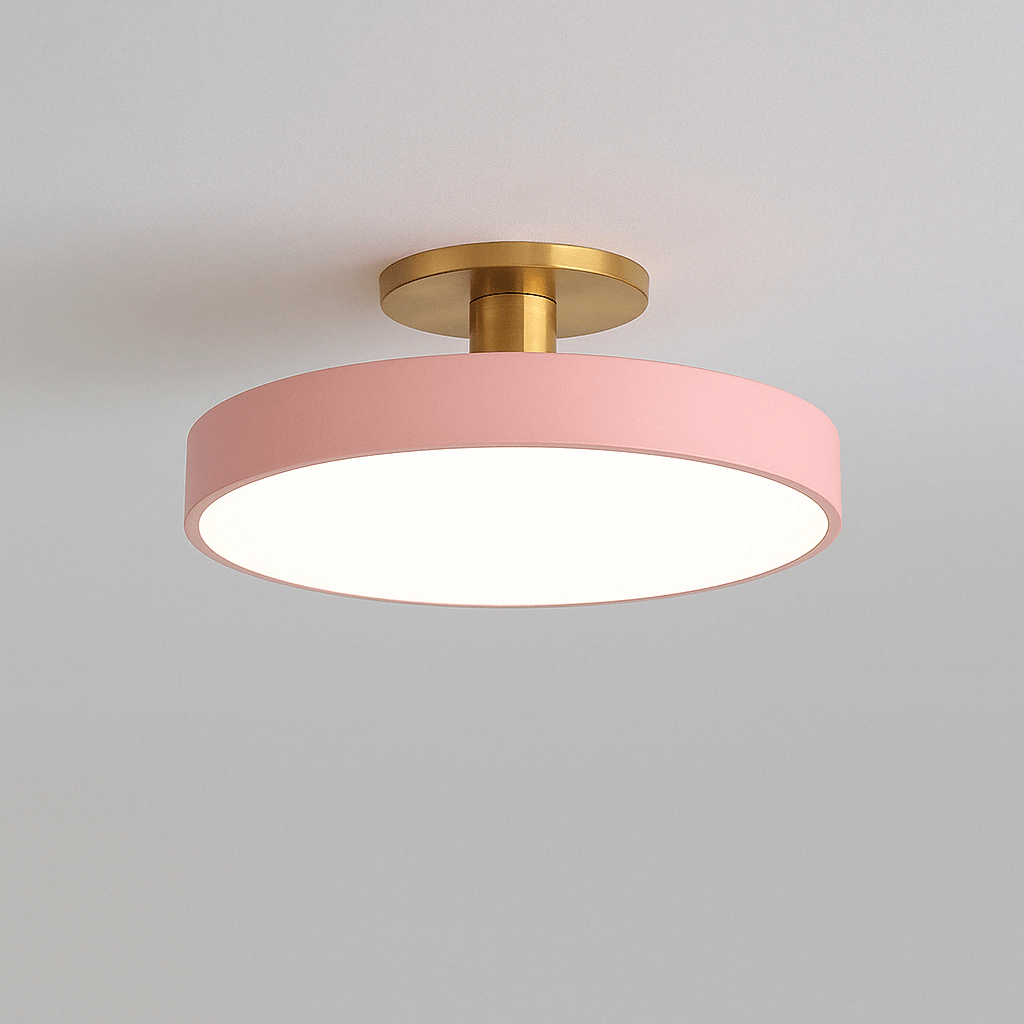 Luz de Techo LED con Colores Macarón