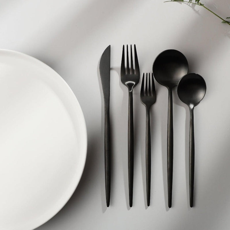 Set de Cubiertos Minimalista - PureSet | Diseño Luxe y Atemporal