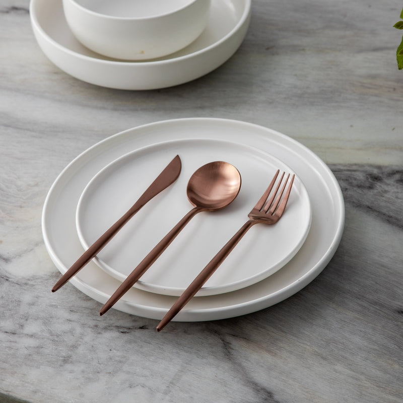 Set de Cubiertos Minimalista - PureSet | Diseño Luxe y Atemporal