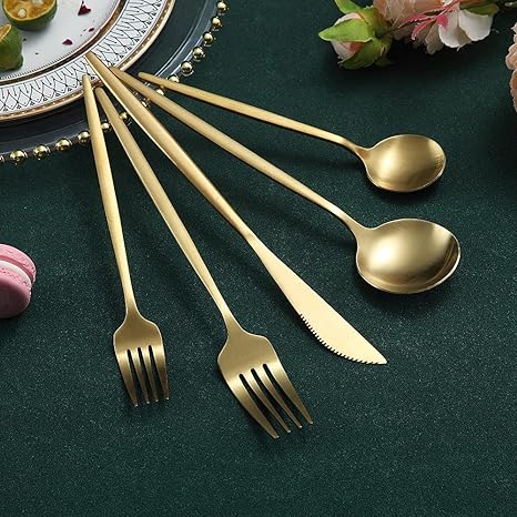 Set de Cubiertos Minimalista - PureSet | Diseño Luxe y Atemporal