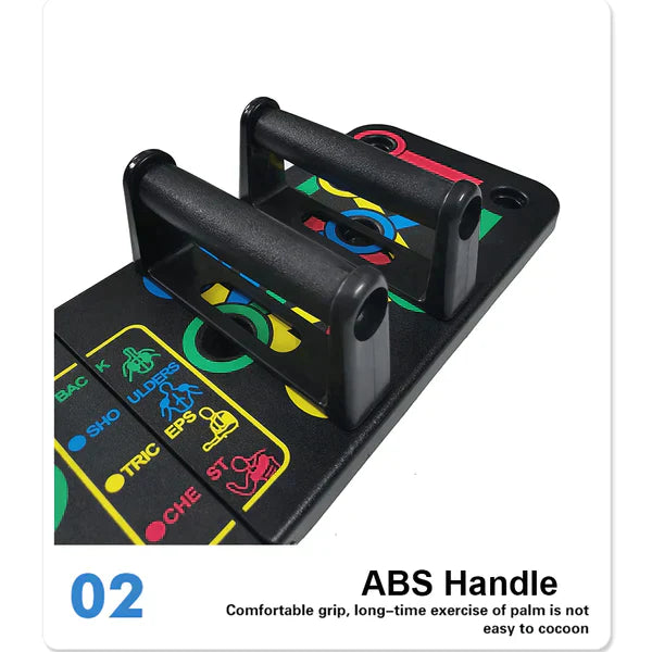 MaxPush - Sistema de tabla de flexiones 9 en 1 | ¡50% DESCUENTO!