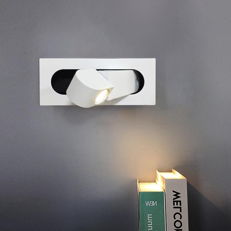 Lámpara de Lectura LED Moderna Ajustable de Noche - Acabados Variados