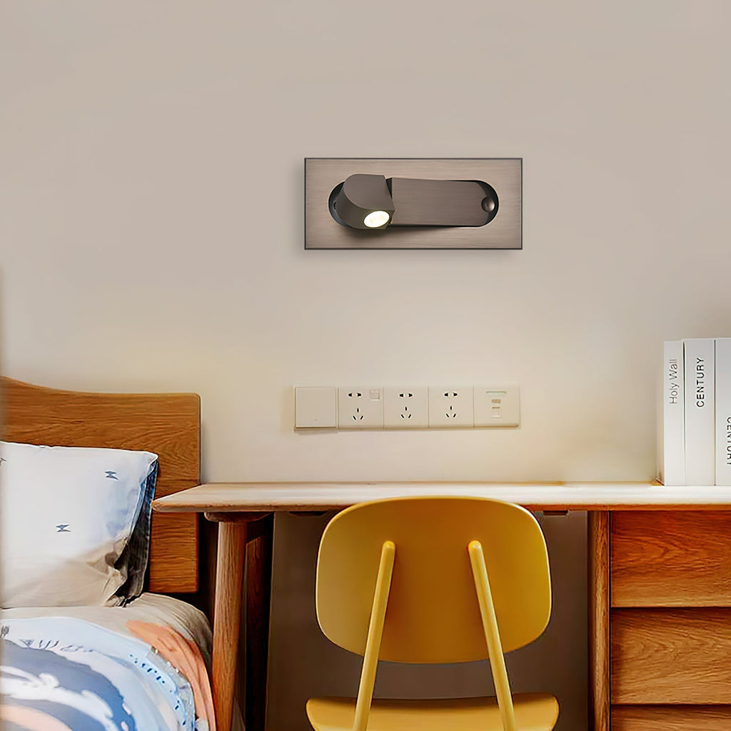 Lámpara de Lectura LED Moderna Ajustable de Noche - Acabados Variados