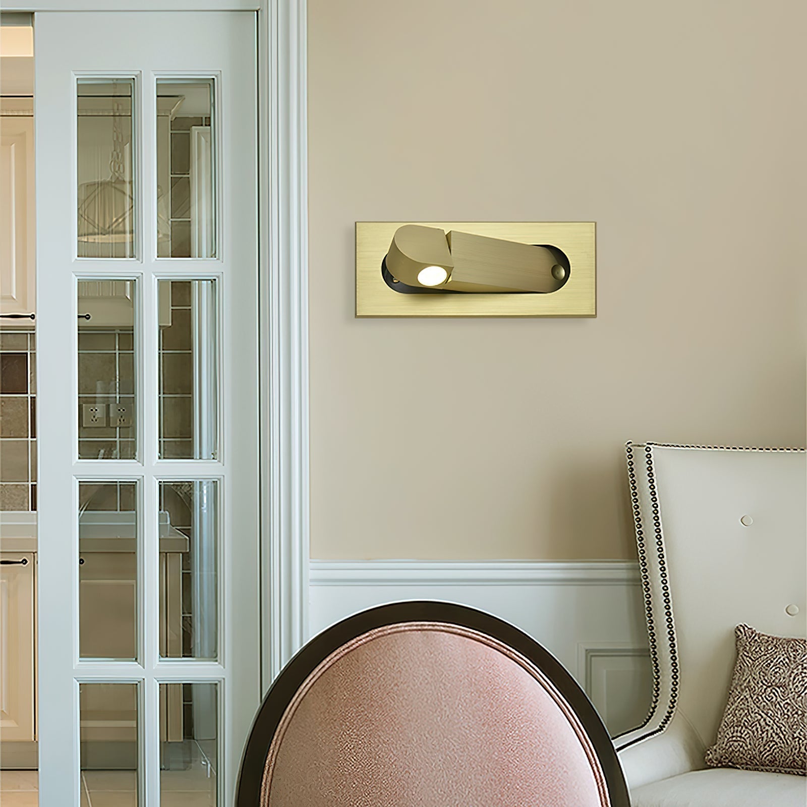 Lámpara de Lectura LED Moderna Ajustable de Noche - Acabados Variados