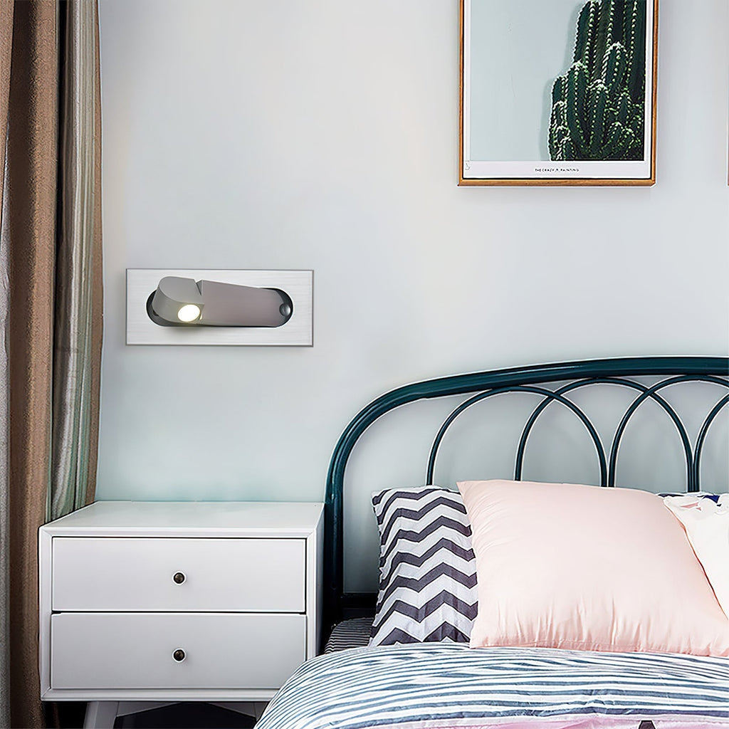 Lámpara de Lectura LED Moderna Ajustable de Noche - Acabados Variados