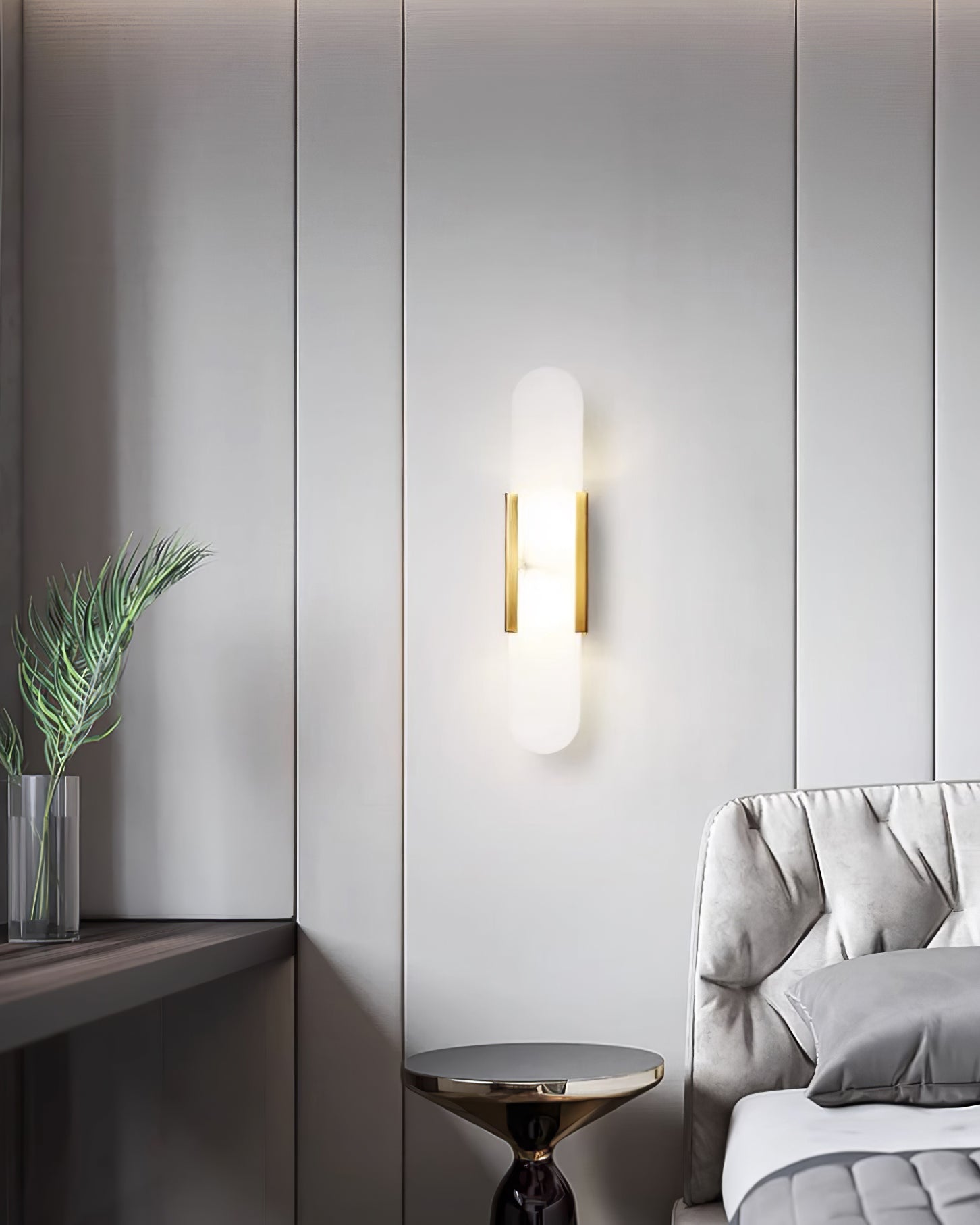 Lámpara de Pared Alabastro Alargada Melange – Iluminación Moderna Chic