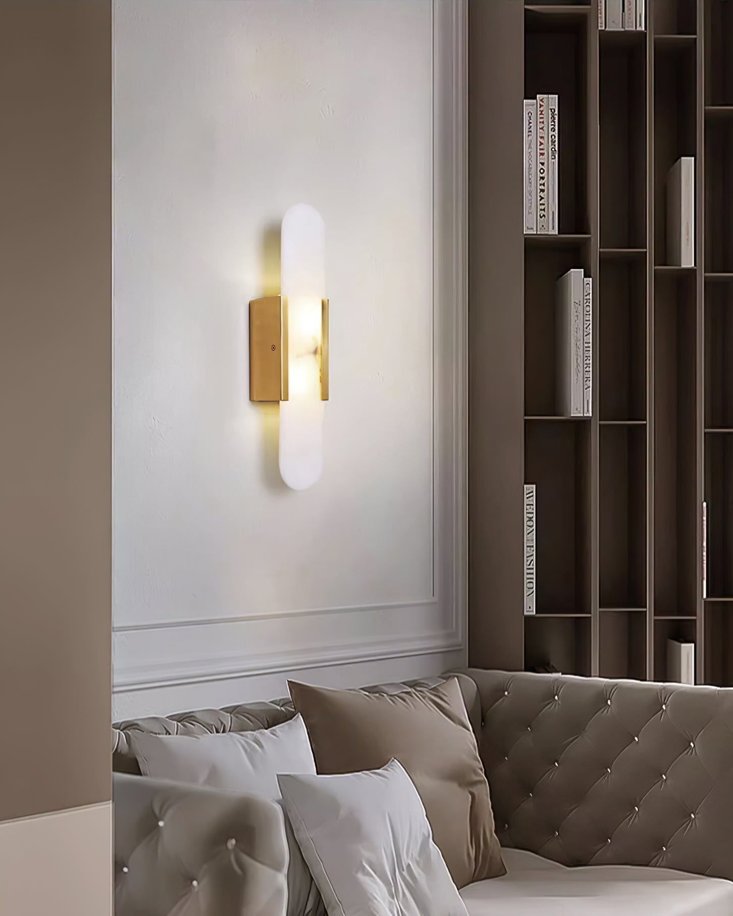 Lámpara de Pared Alabastro Alargada Melange – Iluminación Moderna Chic