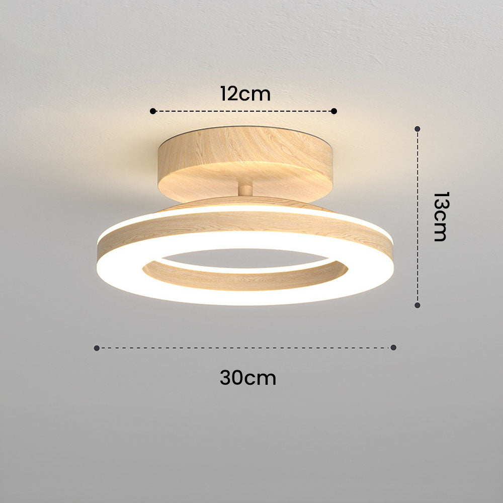 Luz de Techo Disco Moderno - Diseño de Brillo Neutro