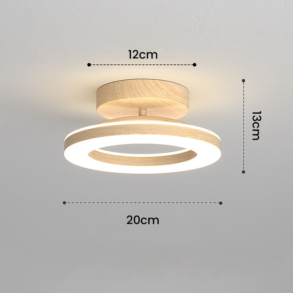 Luz de Techo Disco Moderno - Diseño de Brillo Neutro