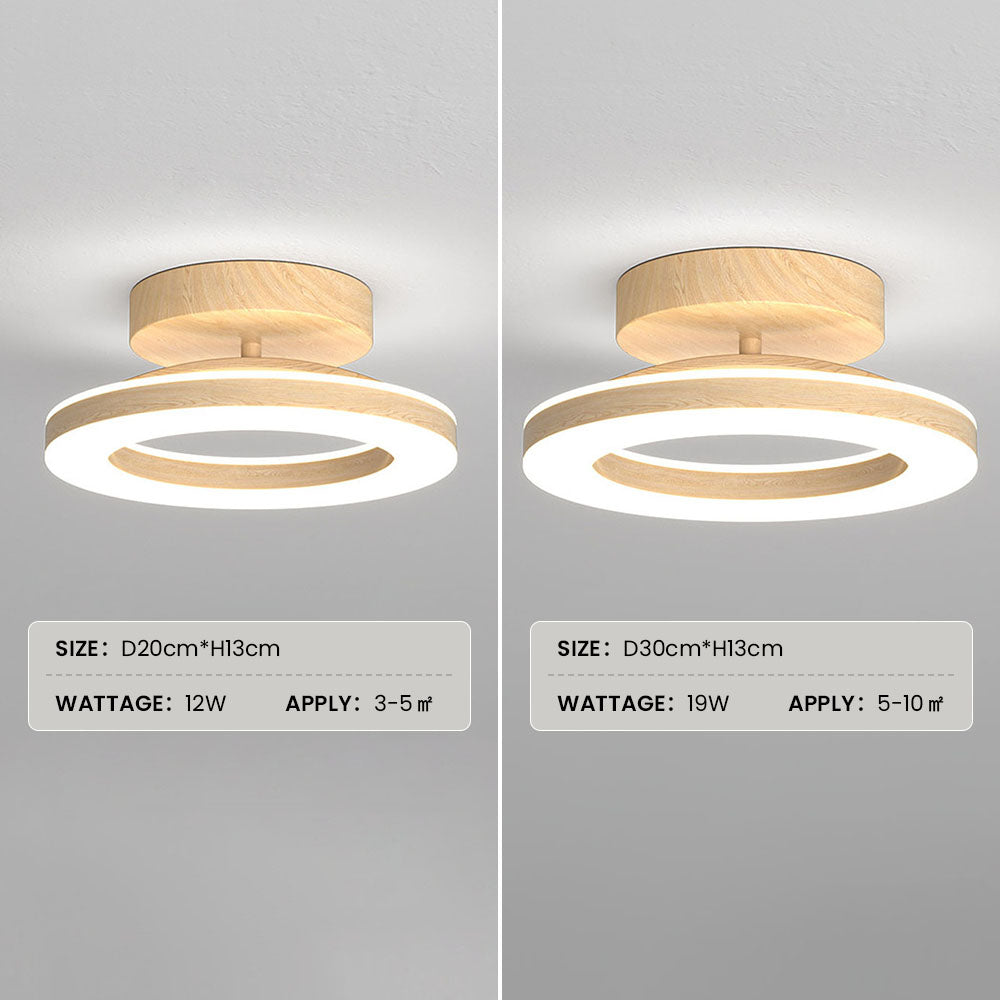 Luz de Techo Disco Moderno - Diseño de Brillo Neutro
