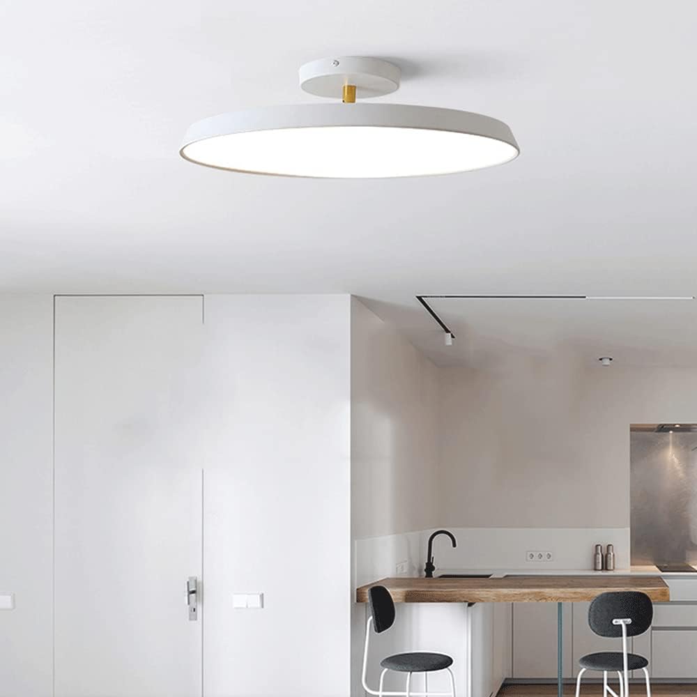 Luz de Techo Semi-Flush Moderna con Tonos Ajustables