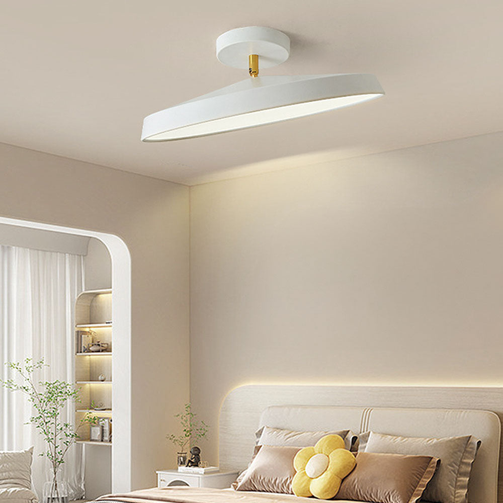 Luz de Techo Semi-Flush Moderna con Tonos Ajustables